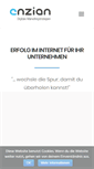Mobile Screenshot of enzian-web.de